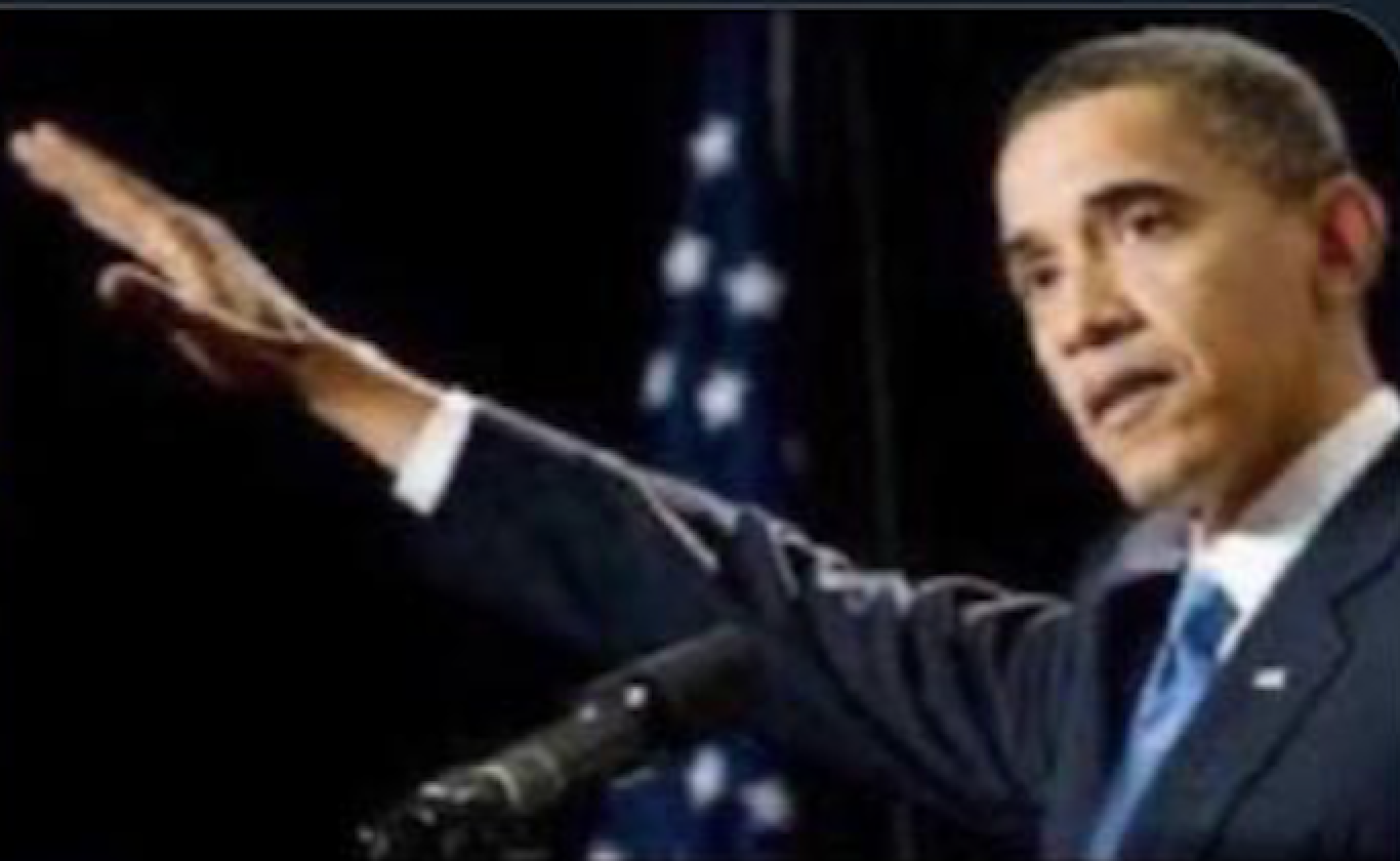 OBAMA's SALUTE